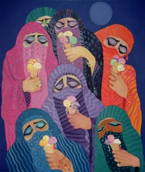 O Sonho Impossível, 1989 (acrílico sobre tela)